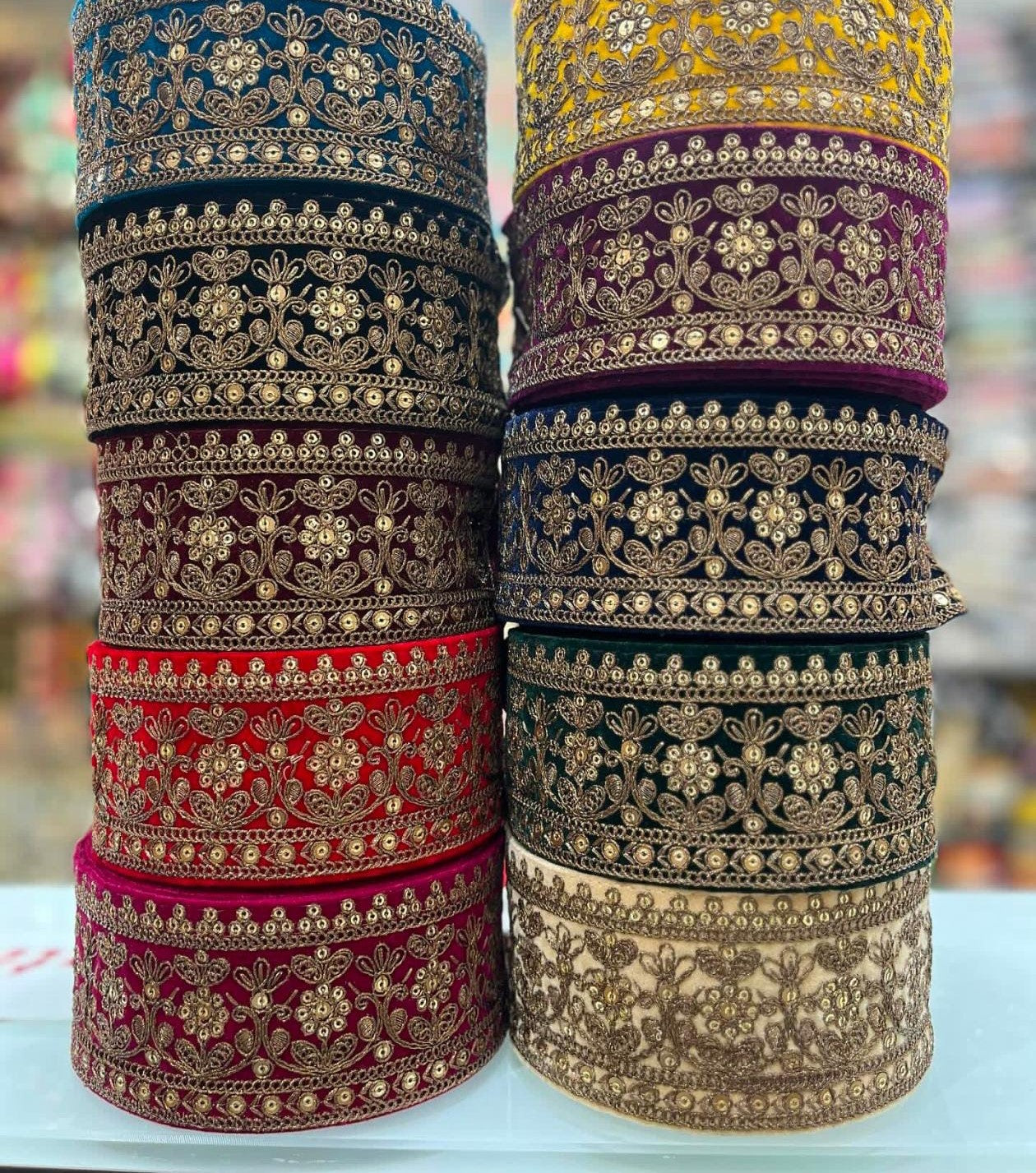 Velvet lace