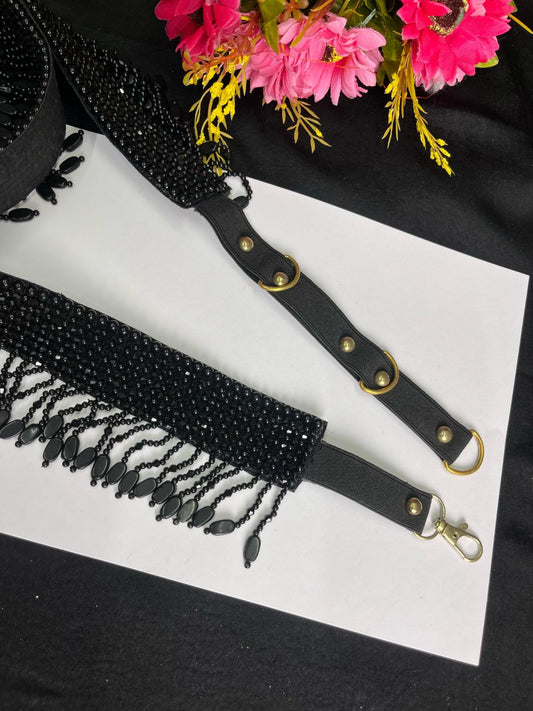 Hand Embroide Pearl Waist Belt for Women – Bridal & Festive Wear Accessory