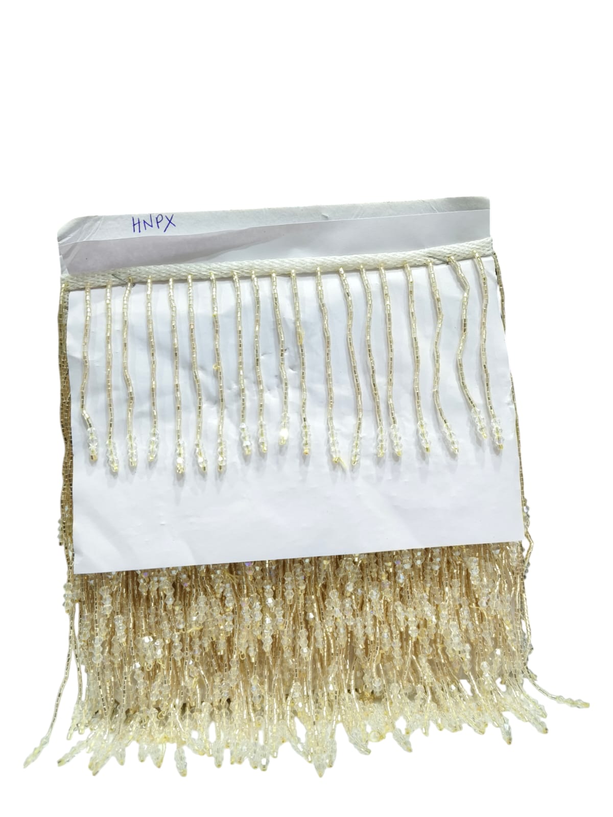 Tassel Trimmings Lace Use For Embroidery Sari Border Crafting Saree Sewing Decorative Beach Bag Cushions Trimmings Ribbons Tape, Jewelry Making Trim, Table Runner Lace - Water gold