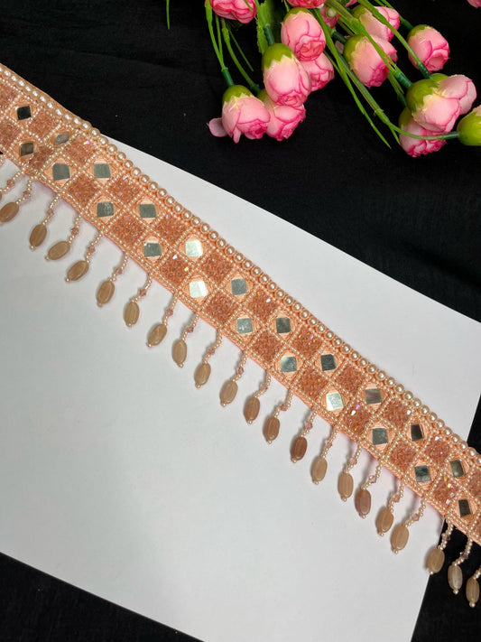 Mirror Beaded Handcrafted Waist Belt – Traditional & Festive Embellished Accessory for Women