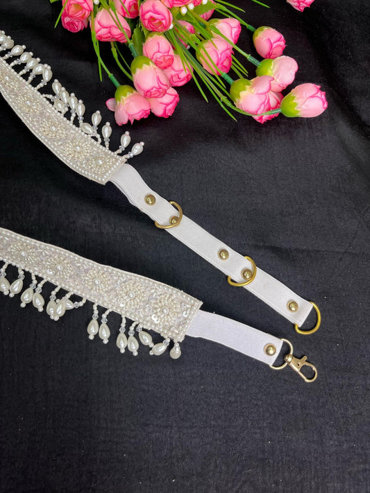 Beaded Hand Embroidered Waist Belt for Women – Traditional & Ethnic Fashion Accessory