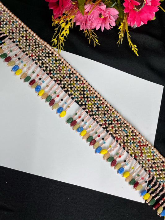 Hand Embroide Pearl Waist Belt for Women – Bridal & Festive Wear Accessory