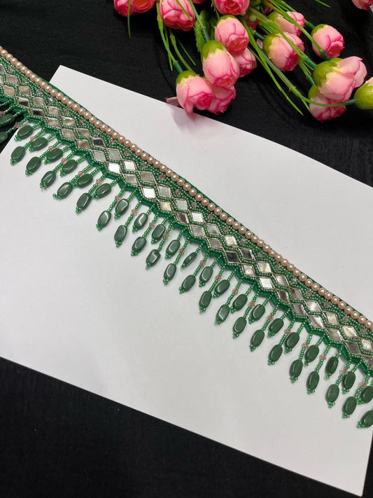 Mirror Beaded Handcrafted Waist Belt – Designer Ethnic Waist Accessory for Women