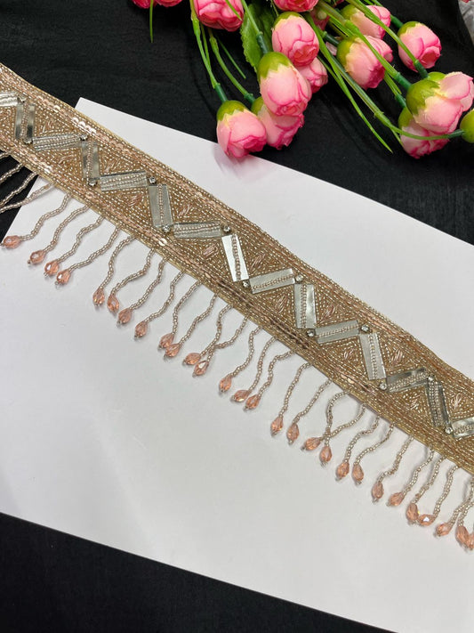 Mirror Beaded Handcrafted Waist Belt – Festive & Traditional Designer Accessory for Women
