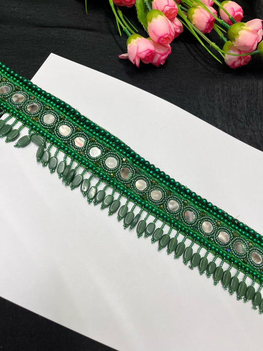 Mirror Beaded Handcrafted Waist Belt – Designer Ethnic Waist Accessory for Women