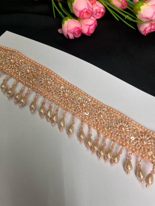 Beaded Hand Embroidered Waist Belt for Women – Traditional & Ethnic Fashion Accessory