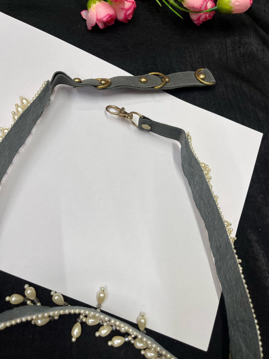 Beaded Hand Embroidered Waist Belt for Women – Traditional & Ethnic Fashion Accessory