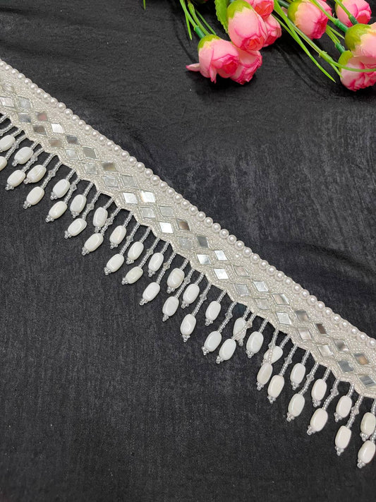 Mirror Beaded Handcrafted Waist Belt – Designer Ethnic Waist Accessory for Women