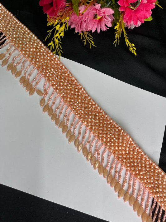 Hand Embroide Pearl Waist Belt for Women – Bridal & Festive Wear Accessory
