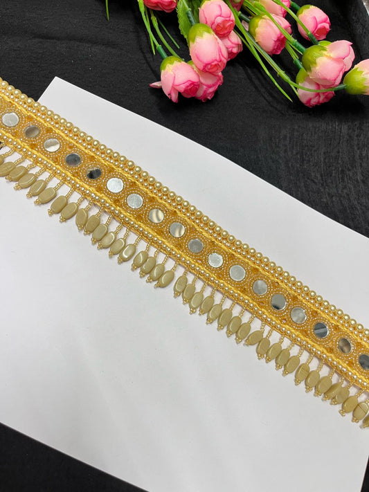 Mirror Beaded Handcrafted Waist Belt – Designer Ethnic Waist Accessory for Women