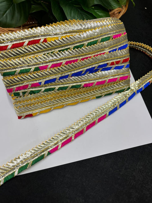 Traditional Rajasthani Gota Lace – Premium Ethnic Designer Gota Lace | Multi