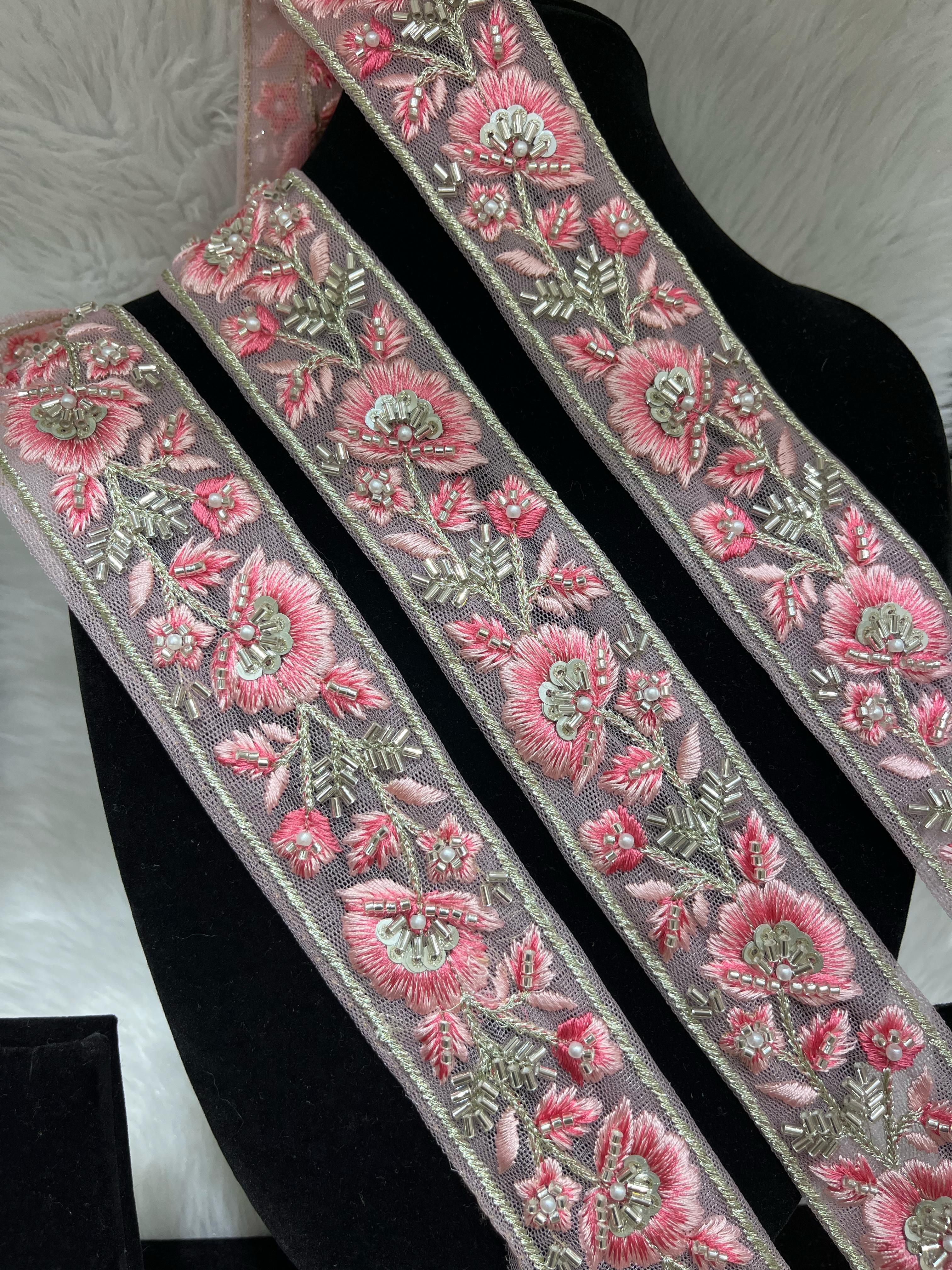 Thread By Thread Lace Thread Embroidery Lace – Deep's Creation